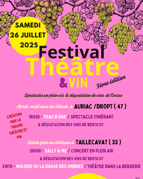 Festival Théâtre et Vin