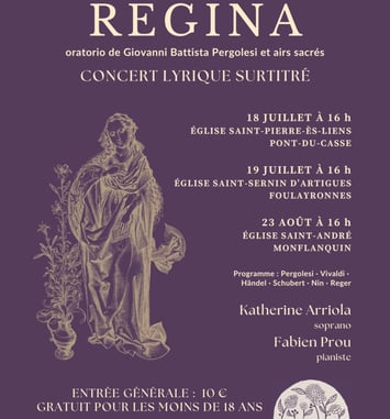 Salve Regina — concert lyrique