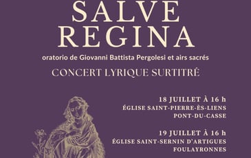 Salve Regina — concert lyrique