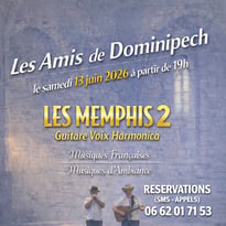 Le Duo Les Memphis 2 Guitare Voix Harmonica en Live