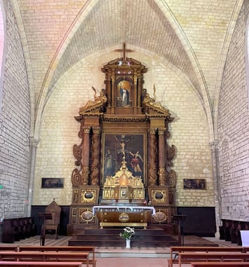 Visite de l'église de Castillonnès