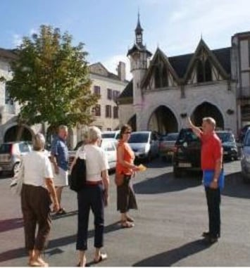 Visite accompagnée de la bastide de Castillonnès
