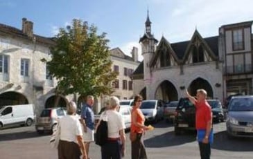 Visite accompagnée de la bastide de Castillonnès