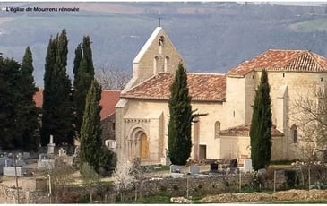 Visite de l'église de Saint-Martin de Mourrens