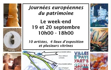 Circuit artistique à Laroque-Timbaut
