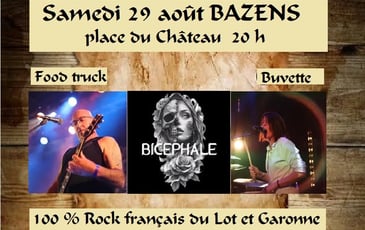 Concert 100 % Rock français du Lot et Garonne
