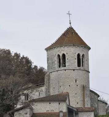 Visite de l'église Sainte-Madeleine de Sainte-Colombe-de-Villeneuve