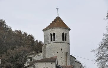 Visite de l'église Sainte-Madeleine de Sainte-Colombe-de-Villeneuve