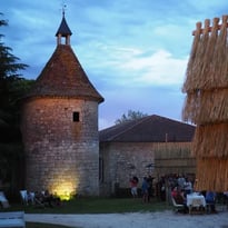 Visite de La Maison forte de Monbalen