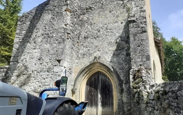 Patrimoine en péril : projet de sauvegarde d'une église romane