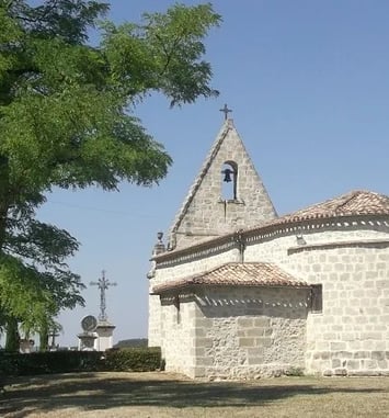 Exposition de peinture, église Saint-Laurent de Bourgougnague