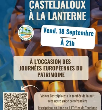 Visite commentée de Casteljaloux à la lanterne